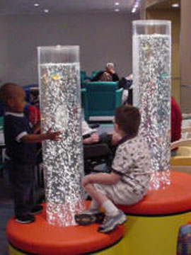 воздушно пузырьковые колонны для комнат релаксации